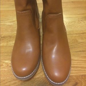 “Mossimo” Caramel Colored Boots, Size 8